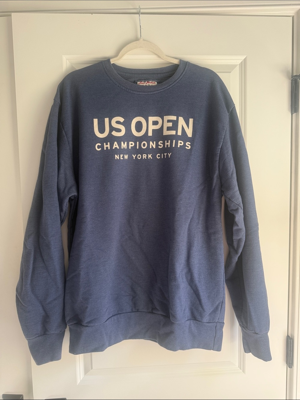 US Open Blue Crewneck Sweatshirt Unisex XL— like new